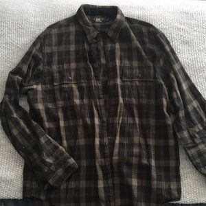 RRL Double RL Plaid Button Down